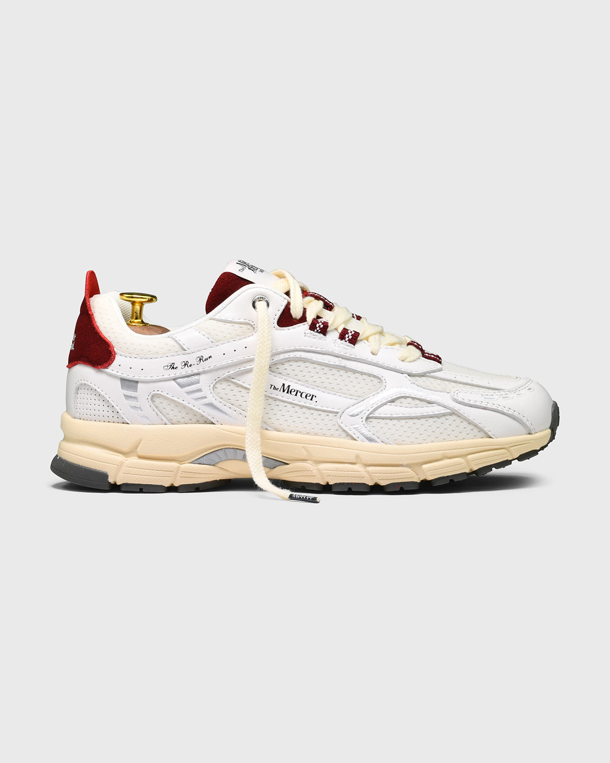 The re run vintage nappa white/red