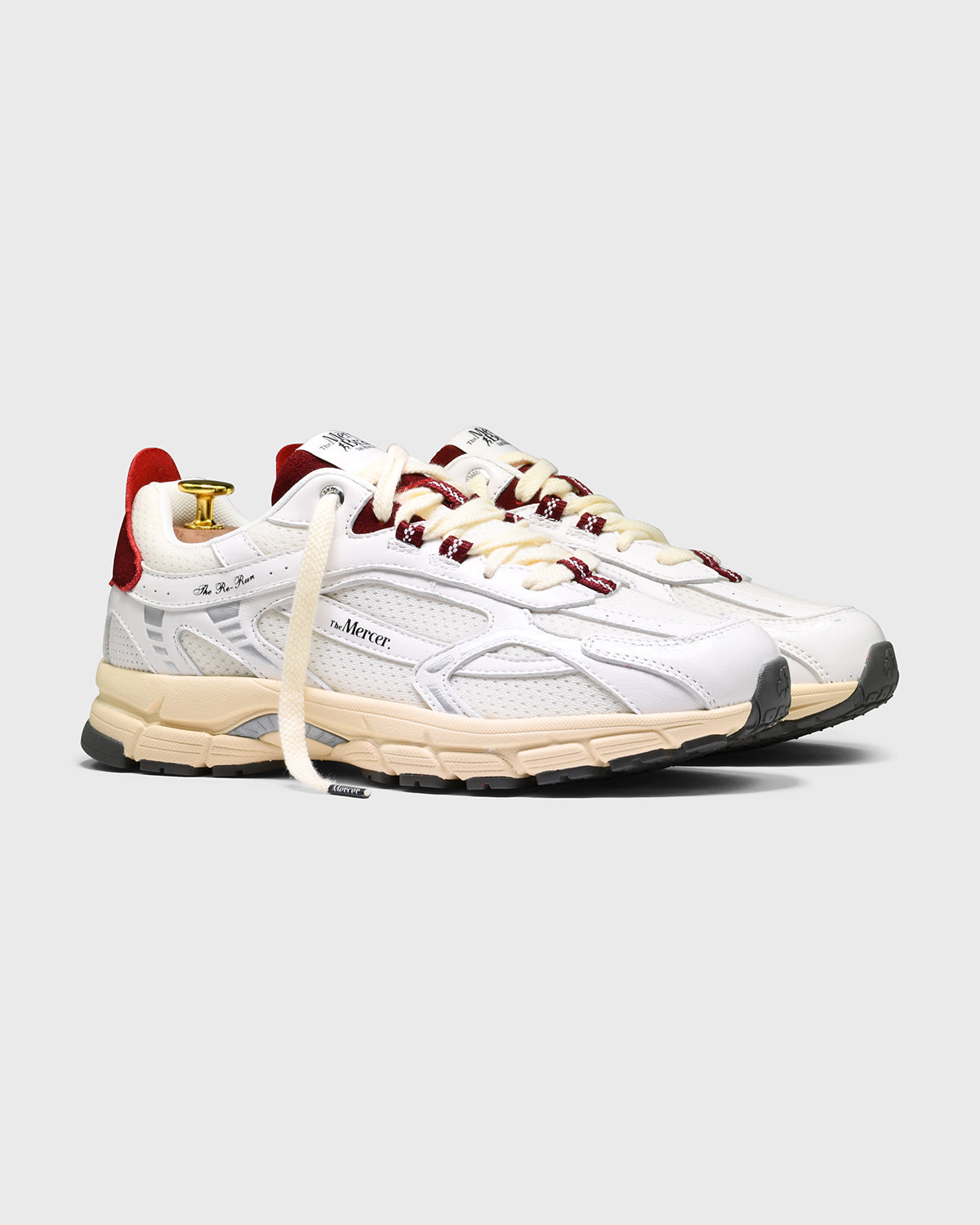The re run vintage nappa white/red