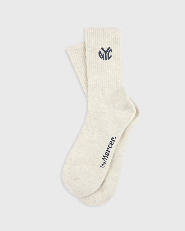 The subway socks off white