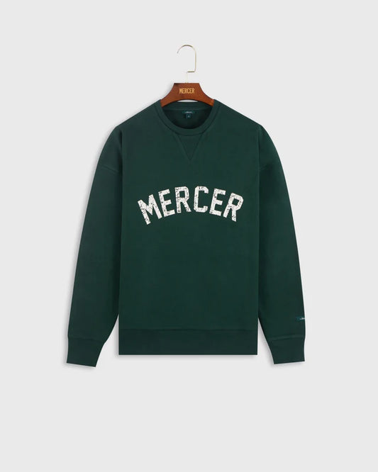 Mercer logo sweat green
