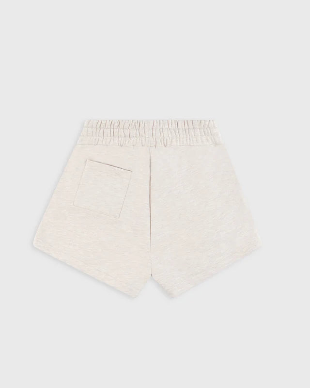 The mercer sweat short off white