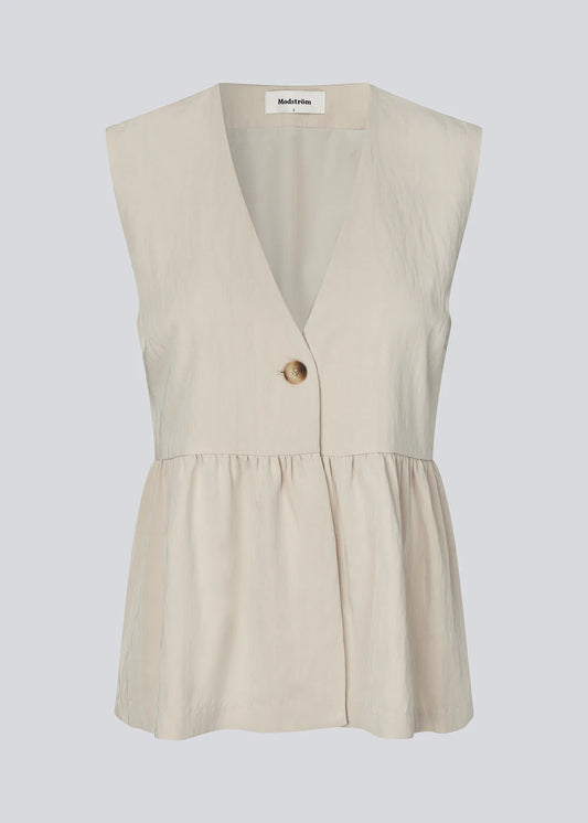 Agnetemd vest summer sand