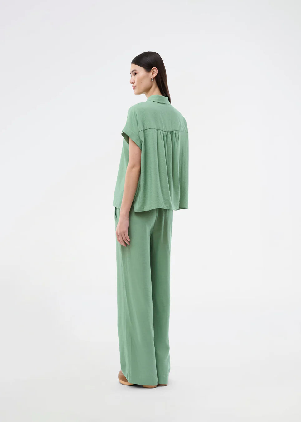Aidamd shirt aspen green