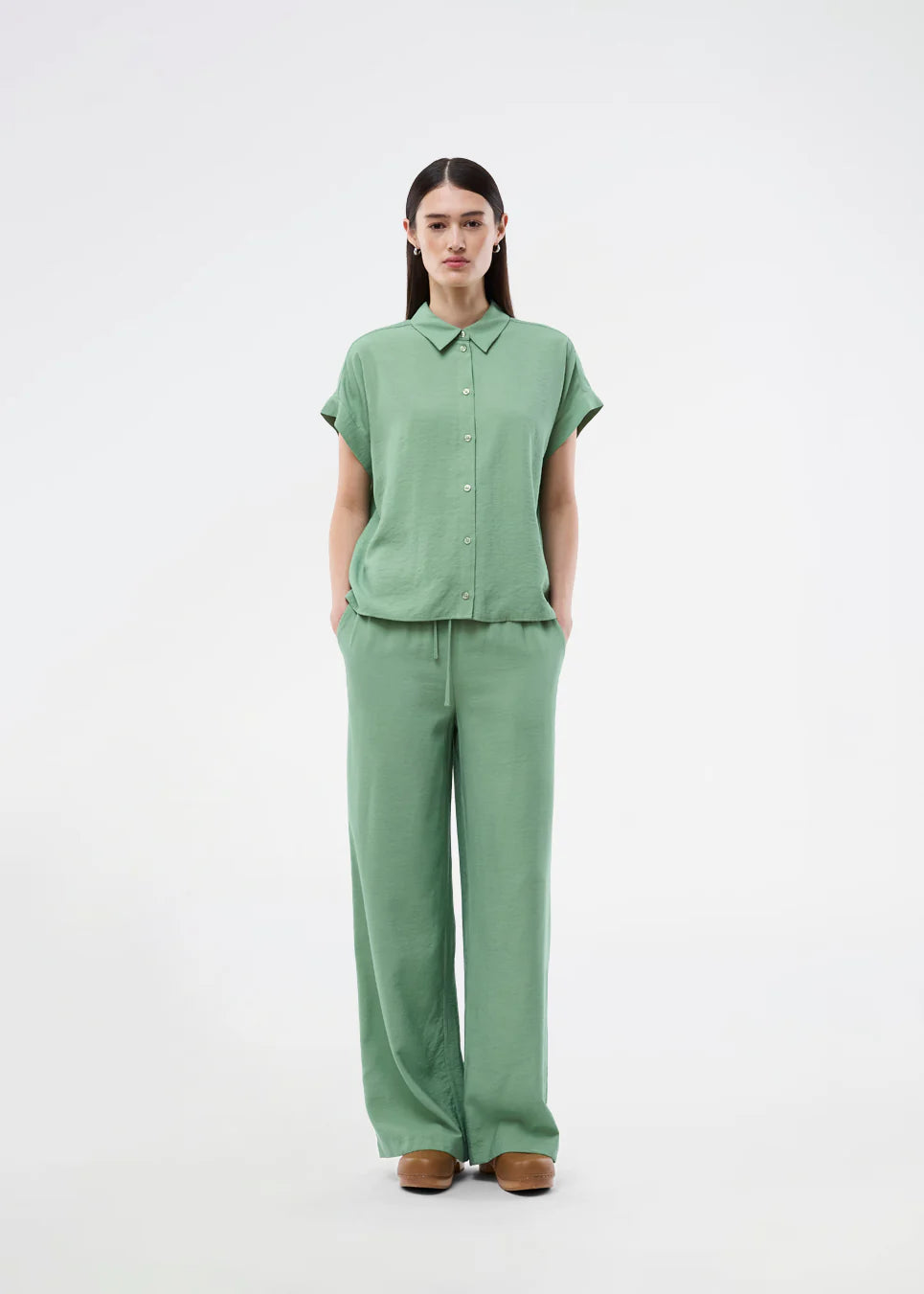 Aidamd shirt aspen green