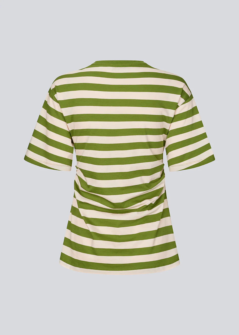 Barneymd tshirt silver lime stripe