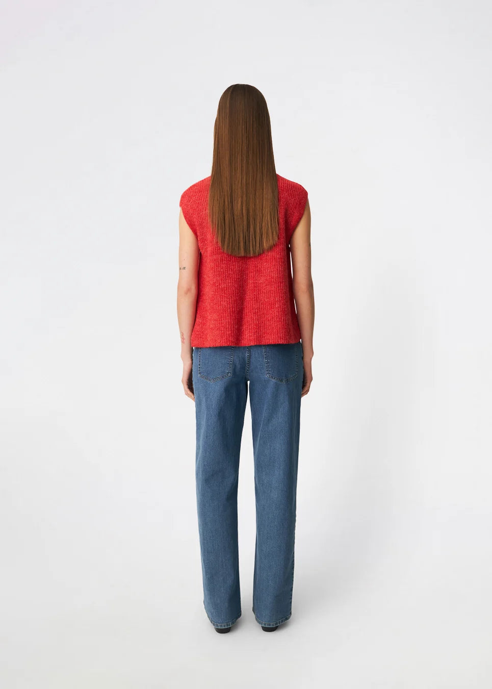 Crism knit hibiscus