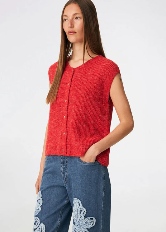 Crism knit hibiscus