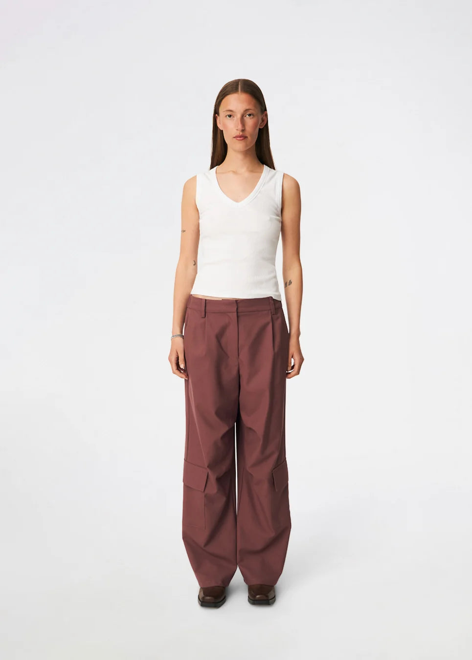 Deannemd pants rose brown