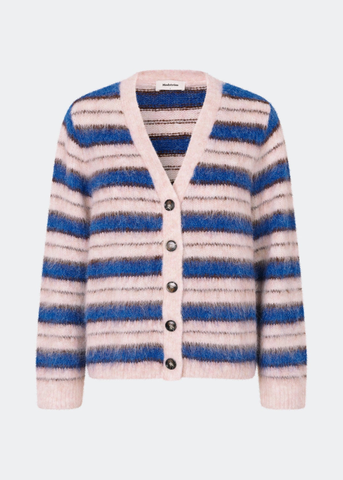 Ditlevmd cardigan cherry stripe