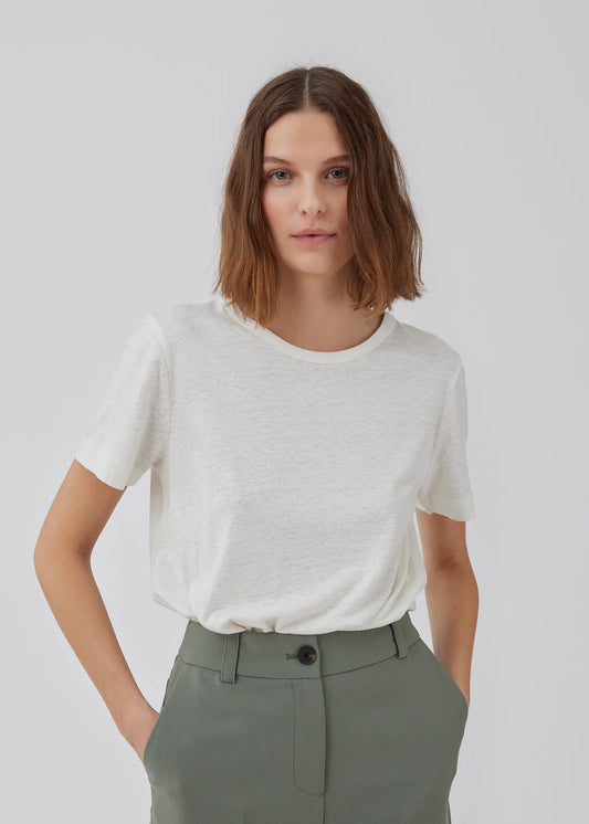 Holt tshirt soft white