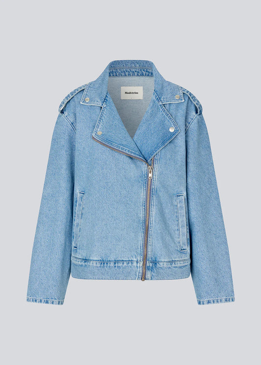 Iben jacket blue wash