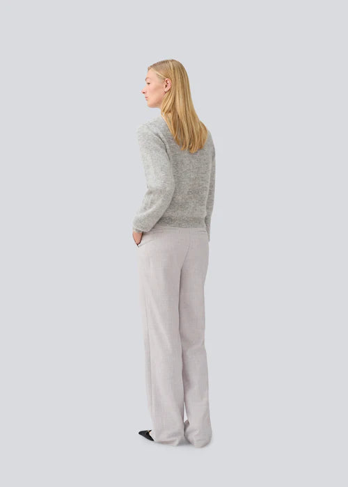 Lenni  cardigan grey melange