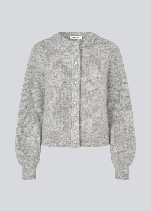 Lenni  cardigan grey melange