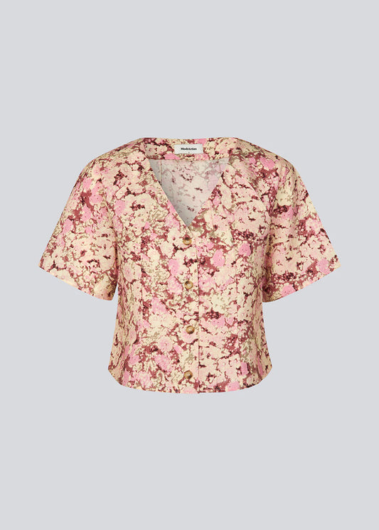 Melia print pink blossom