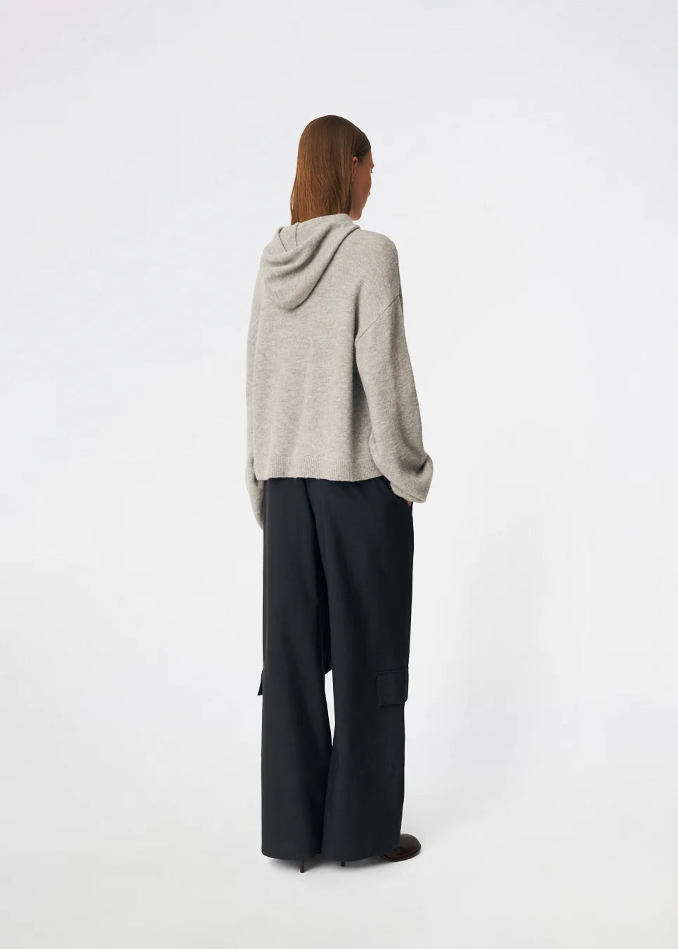 Treemd hoodie grey melange
