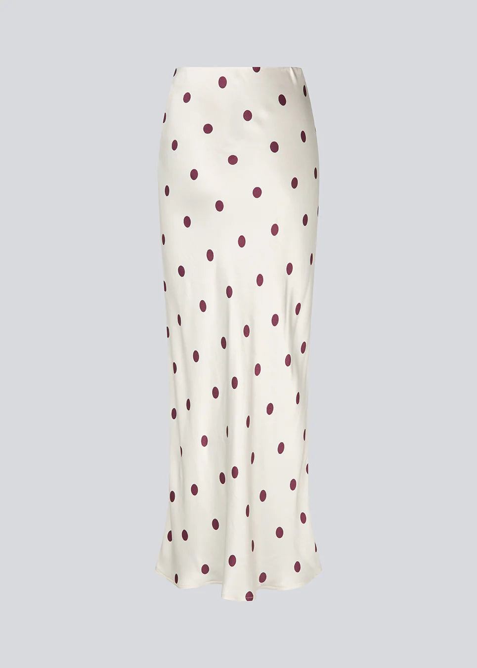 Vanja print skirt wineberry dot