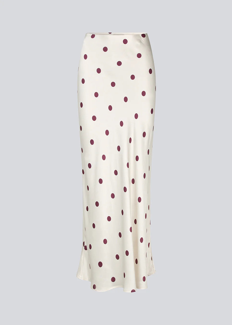 Vanja print skirt wineberry dot