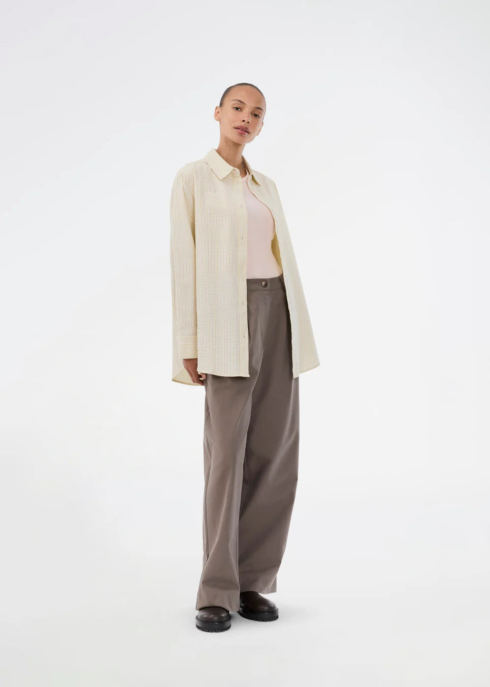 Vigge shirt jojba stripe