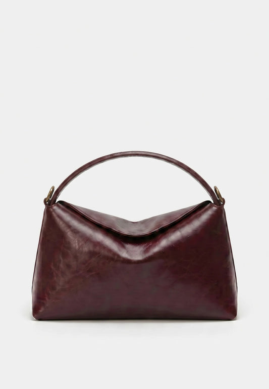 Note raw deep burgundy