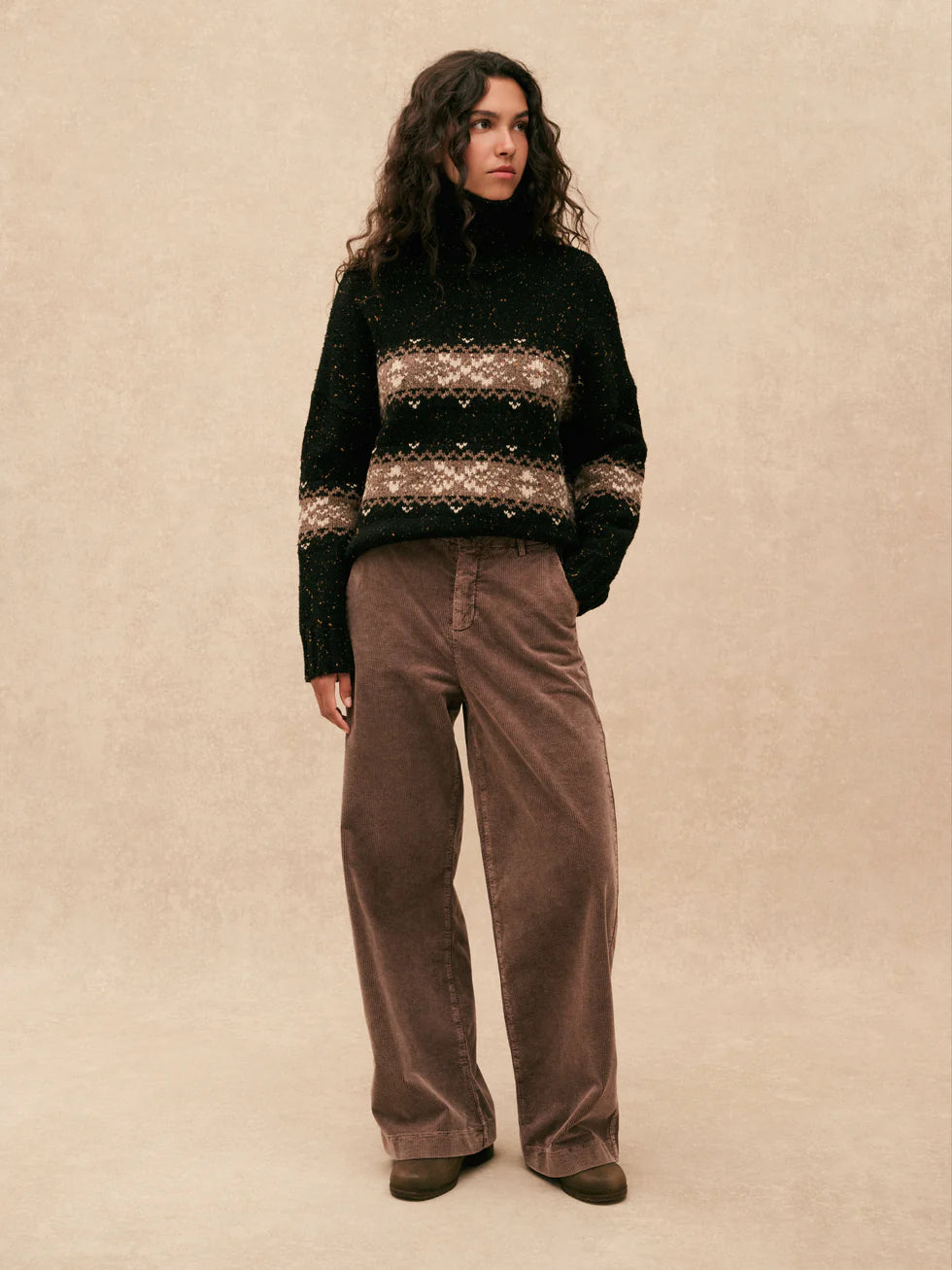 Pacifie wash velours brownie