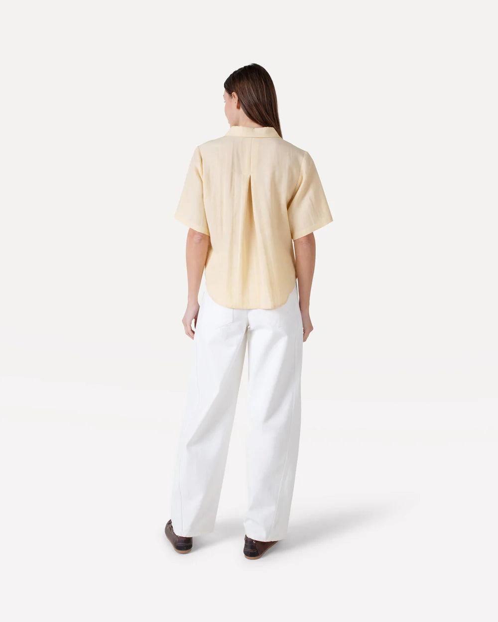Vicky pants off white