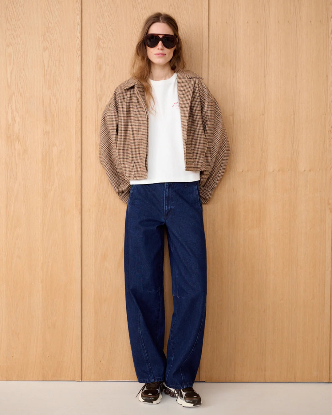 Vicky pants mid blue denim