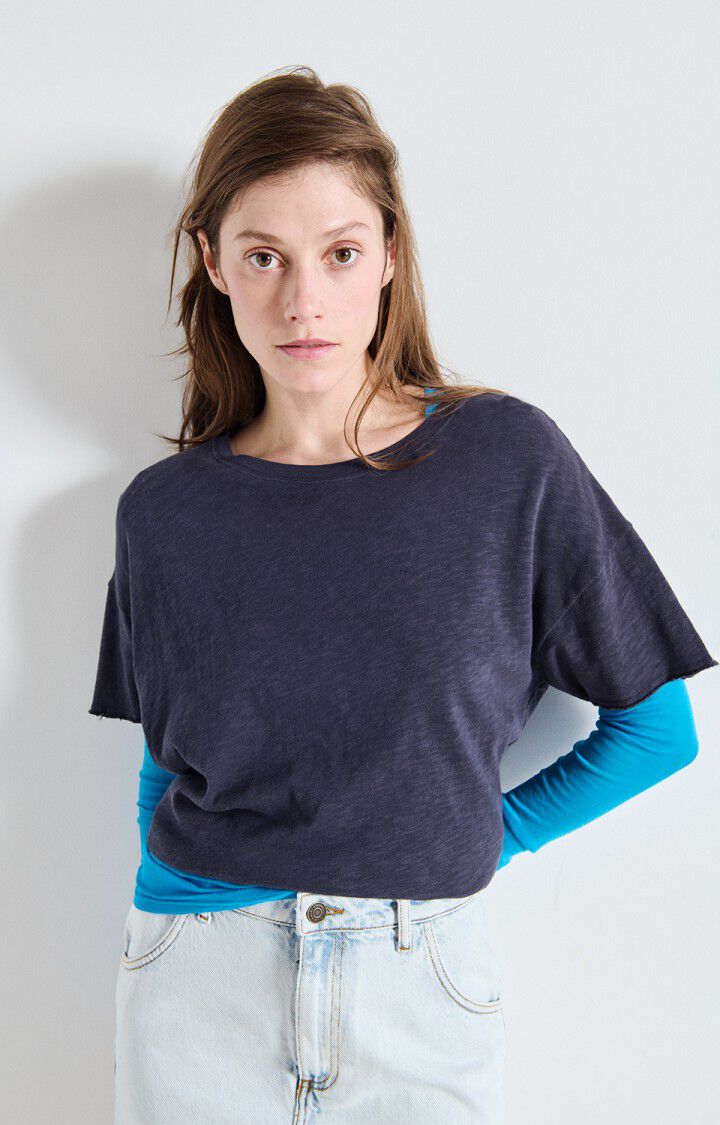 Son oversized t-shirt navy blue