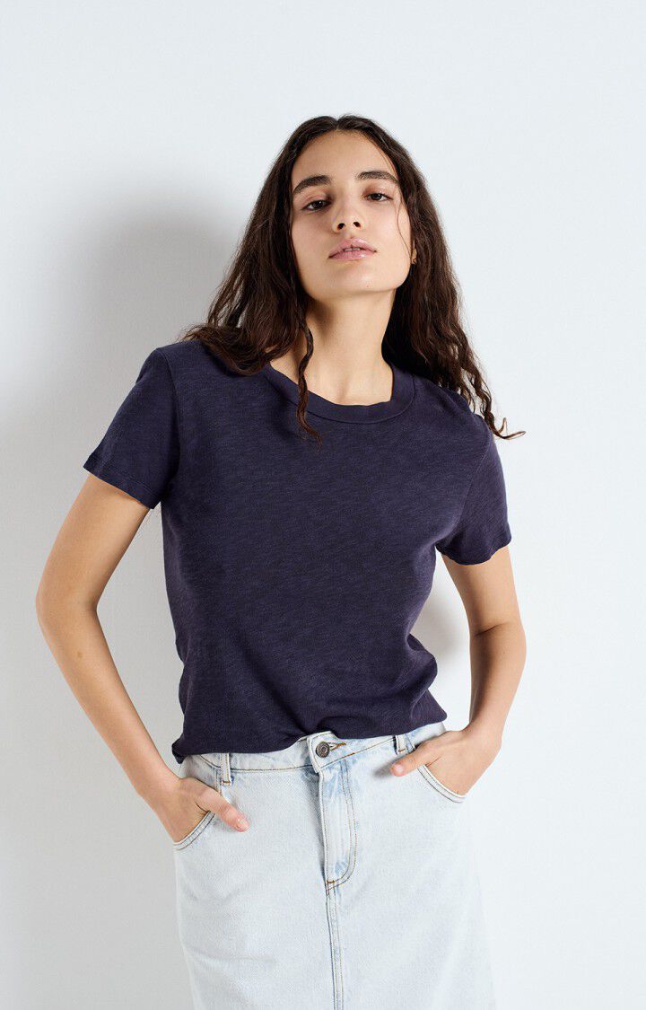 Son navy blue korte mouw