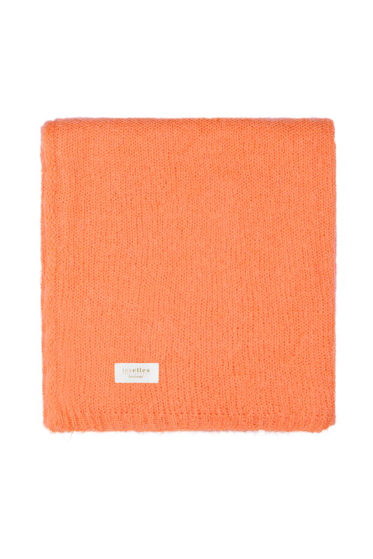 Scarf helene velvet clementine