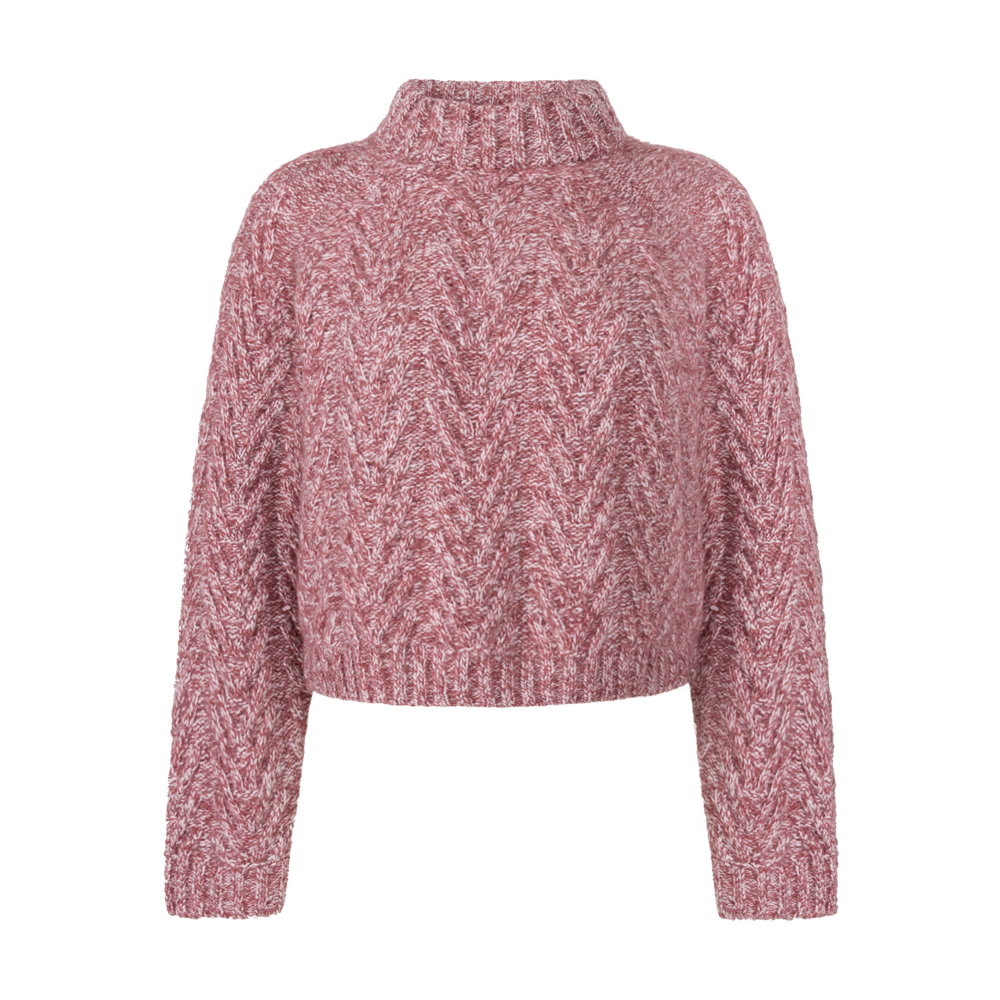 Albecka pull garnet rose melee