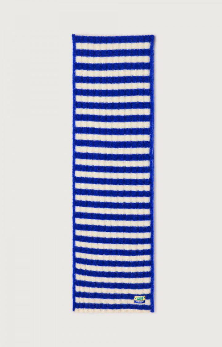 Vito scarf blue stripe