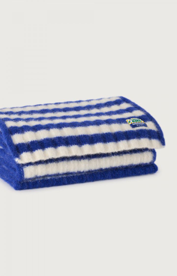 Vito scarf blue stripe