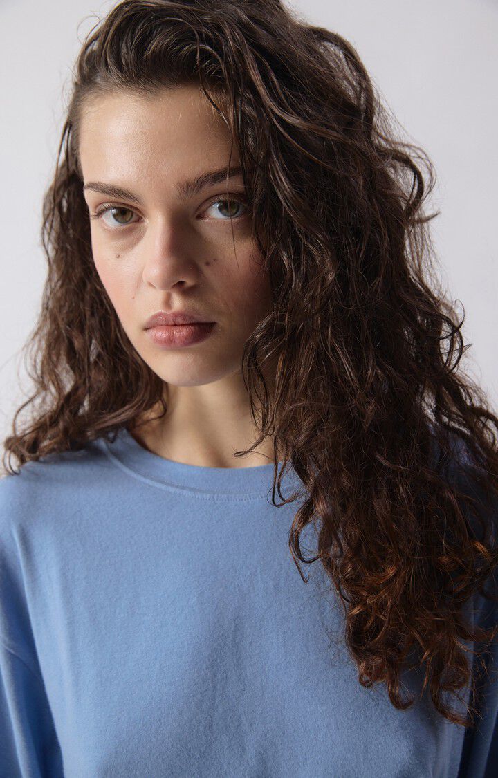 Ypa blue melange lange mouw