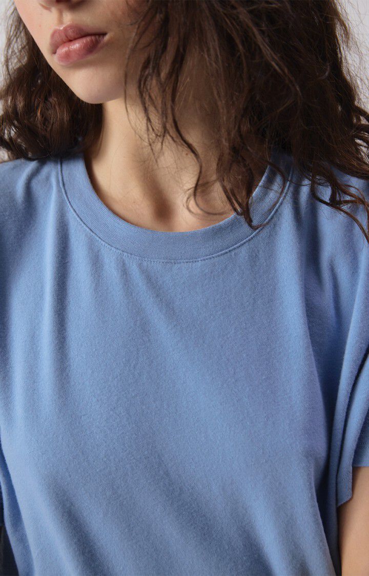 Ypa blue melange korte mouw