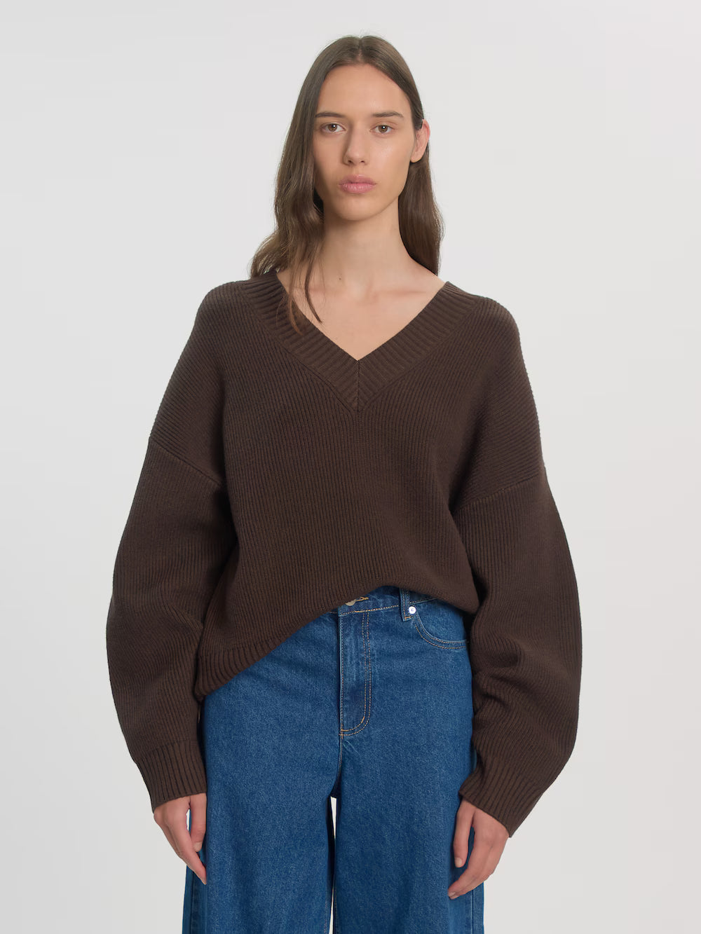 Rae jumper black coffee