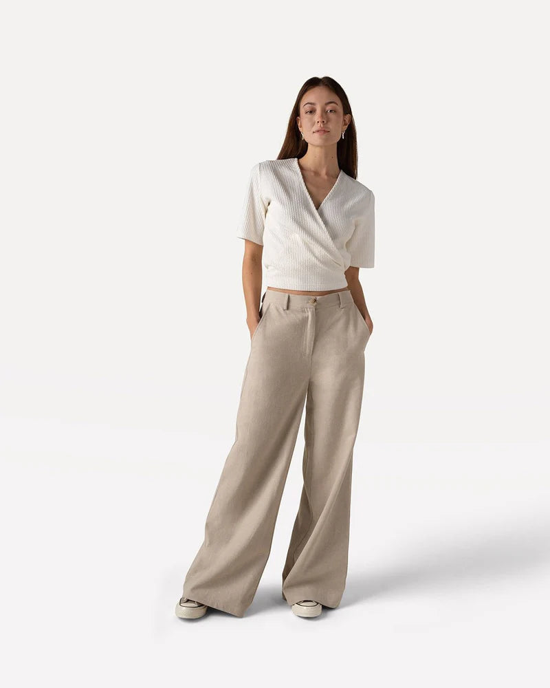 Florine pants feather gray