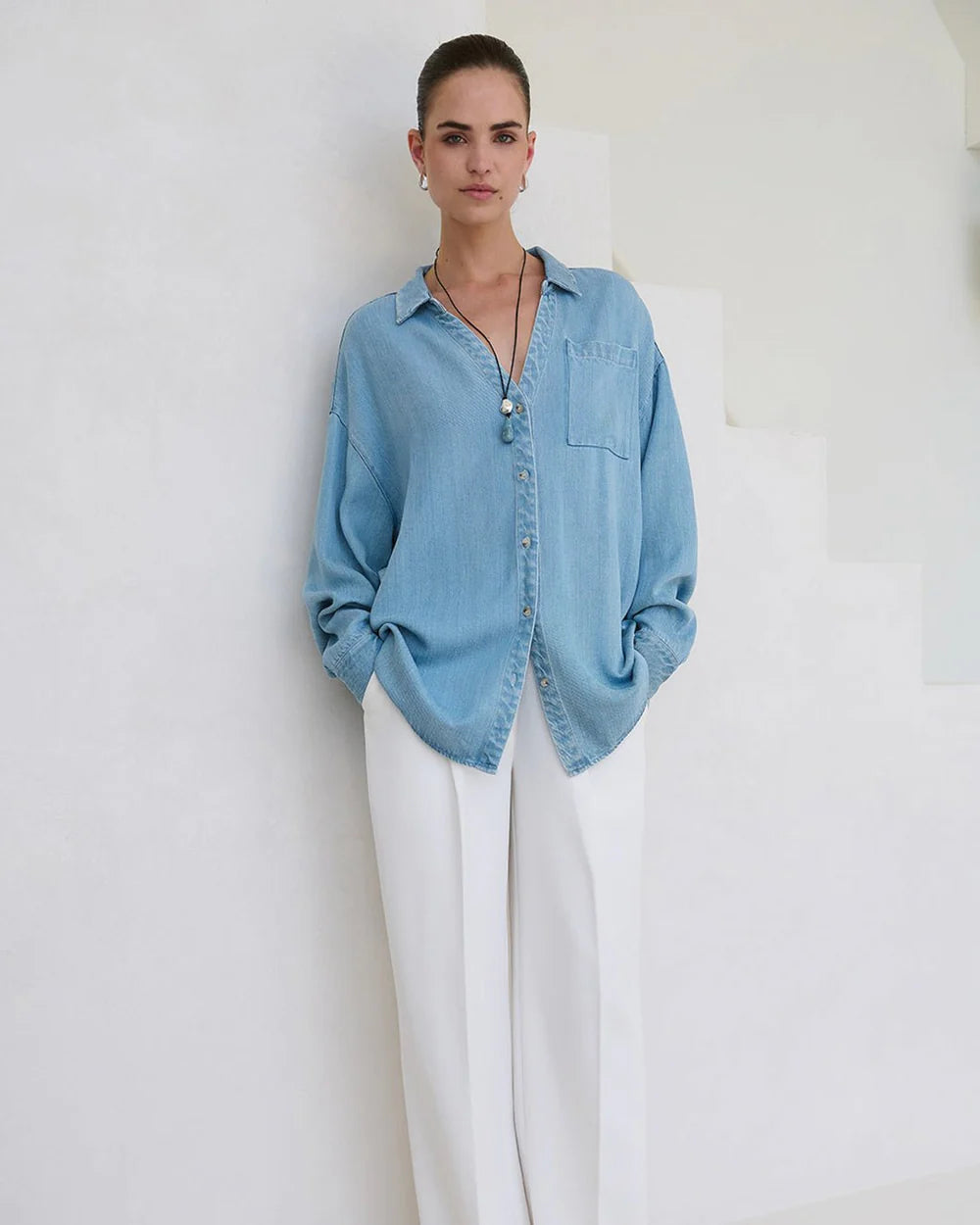 Boisy shirt light blue