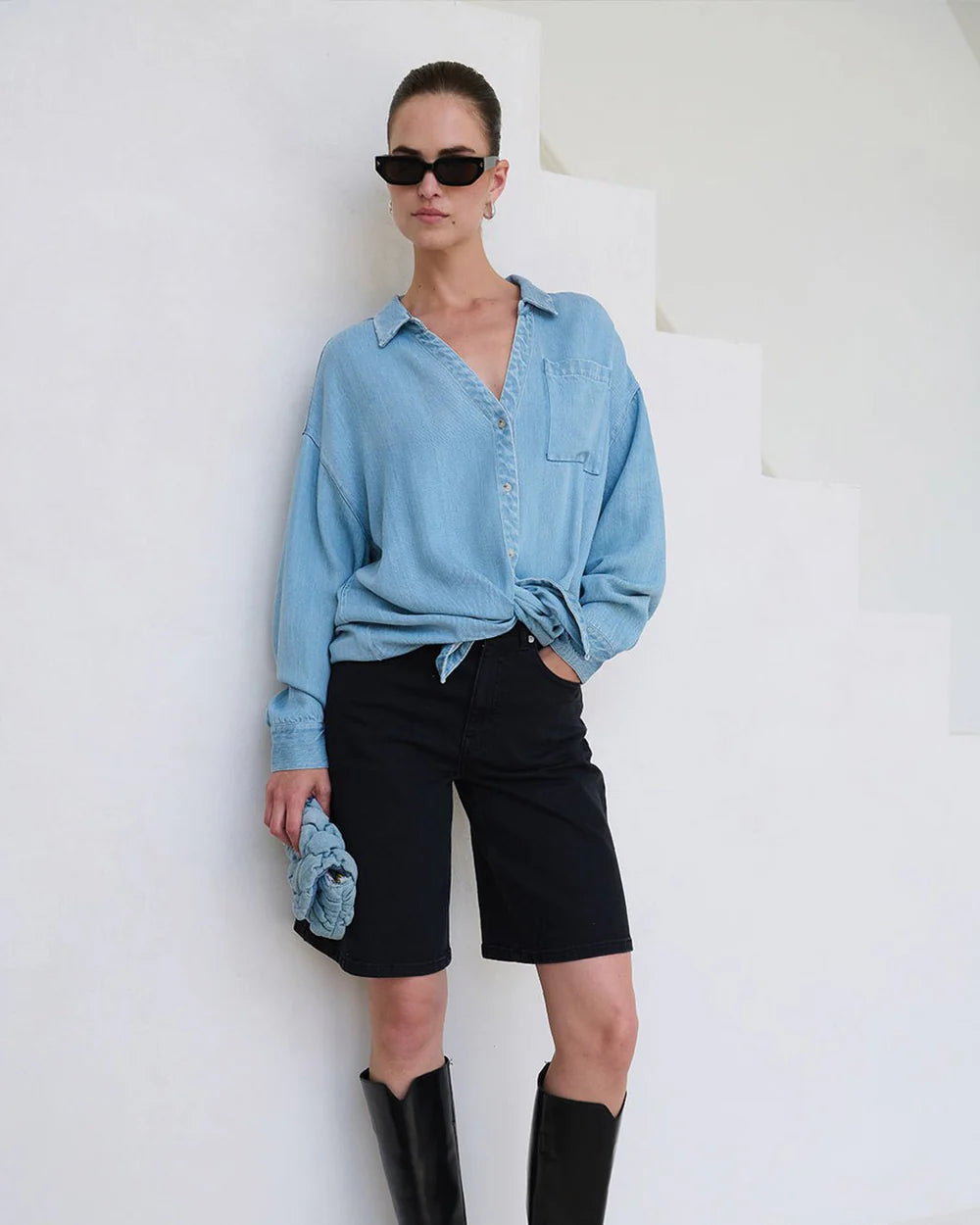 Boisy shirt light blue