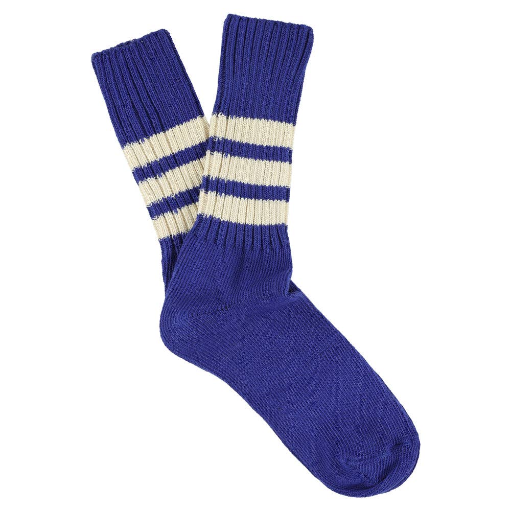 Stripes Crew sokken voor dames - Vintage Blue/Ecru