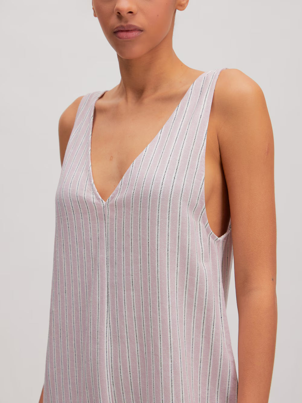 Noel jumpsuit pink stripe