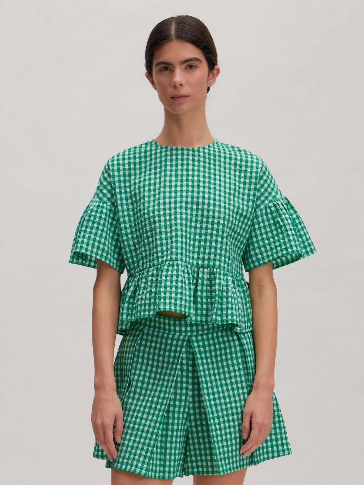 Tuala blouse jelly bean