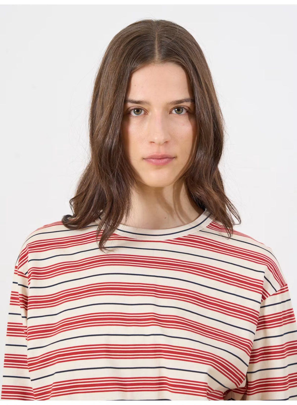 Vala stripe cherry/egret