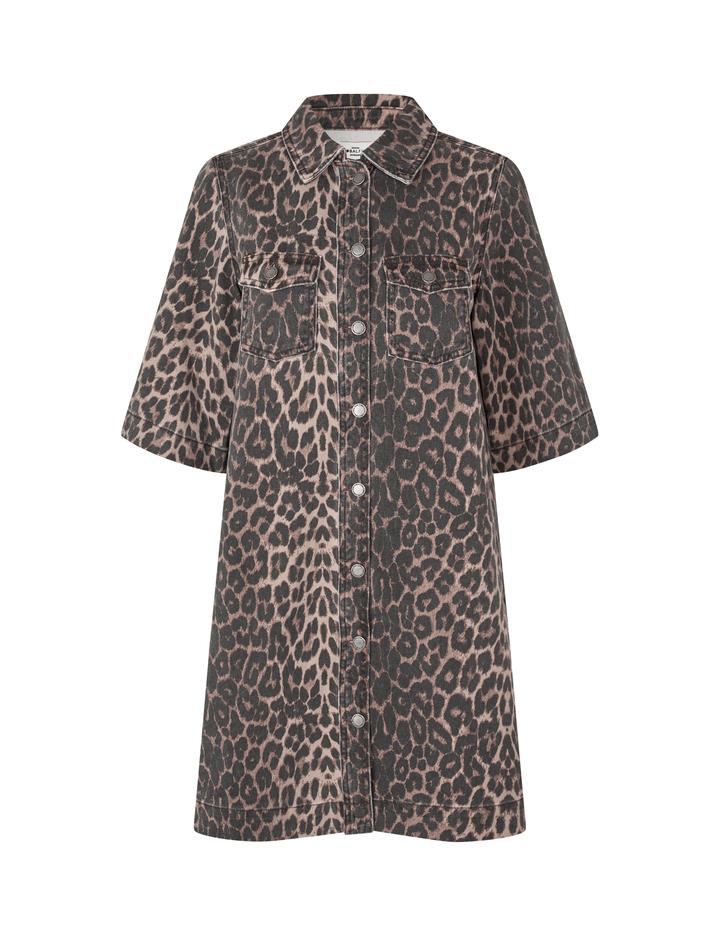 Mira dress leopard mist