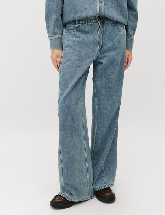 Katyn blue soft wash pants