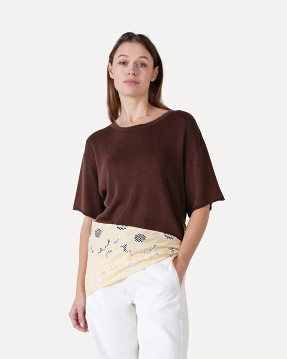 Louise knit chocolate fondant