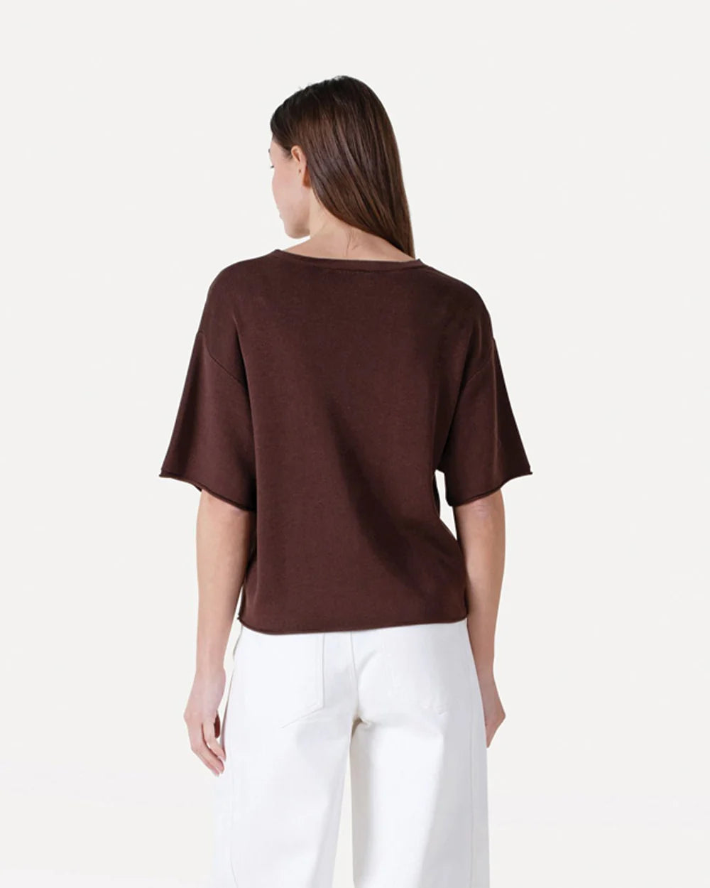 Louise knit chocolate fondant