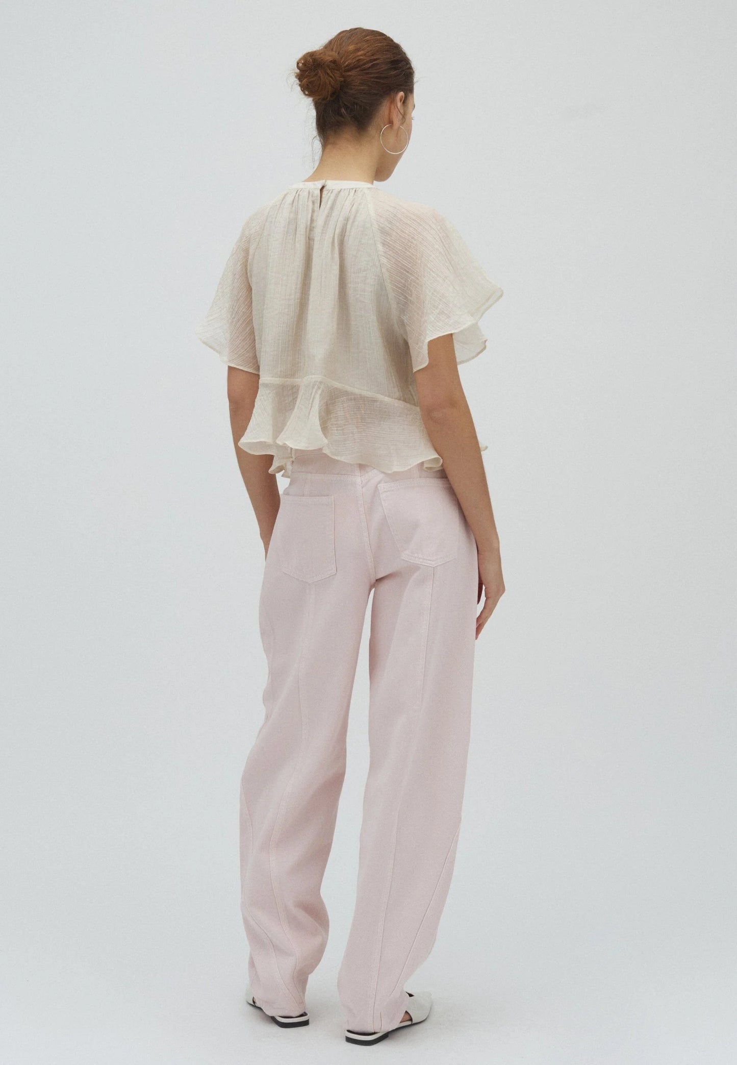 Almira jeans pale pink