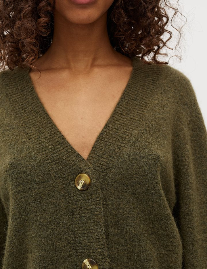 Molenda knit green leaf