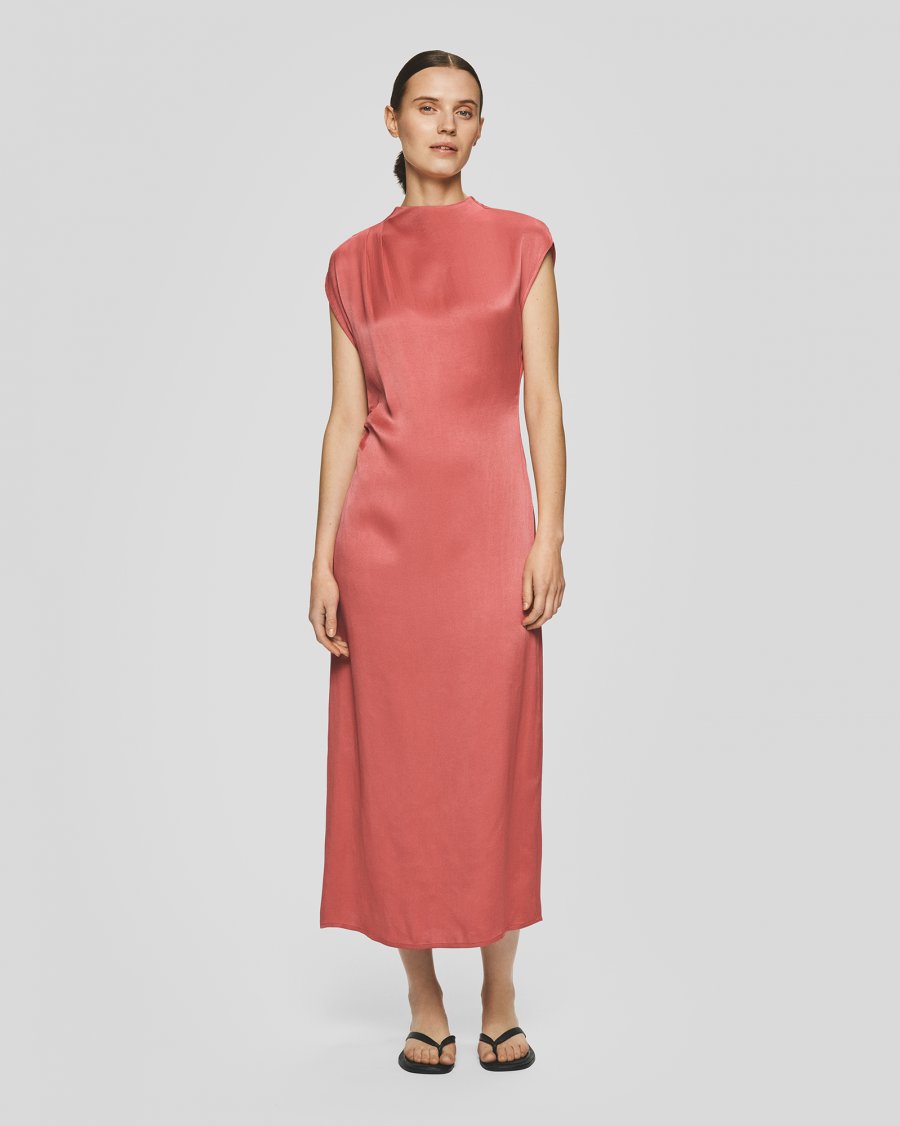 Clark dress faded rose