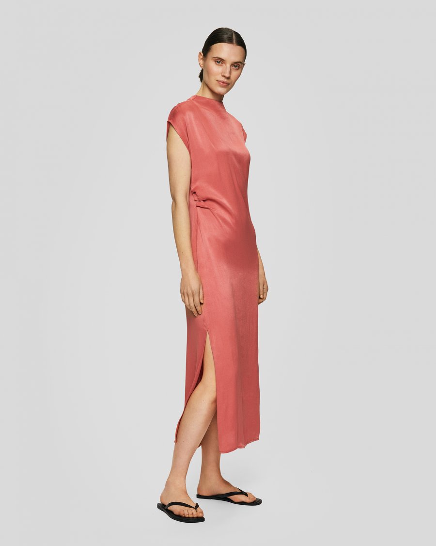 Clark dress faded rose